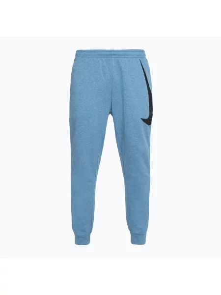 Kalhoty Nike Therma-FIT Fitness aegean storm / heather / aegean storm / black černé