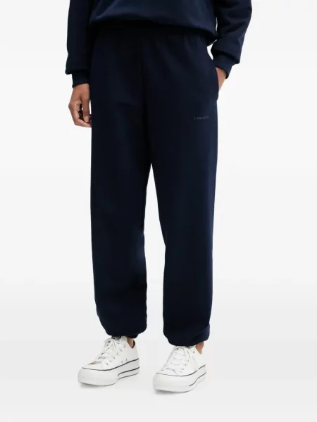 Pantaloni La Mania cu imagine alergare albastru