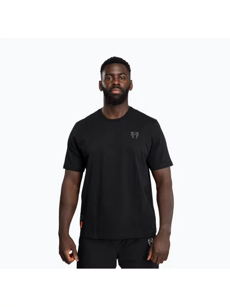 Мъжка тениска Venum Eclipse black/ivory черно