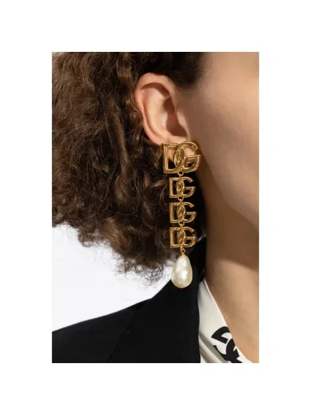 Kolczyki Dolce&gabbana żółte