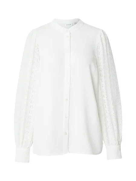 VILA Bluză VIENOLA' alb