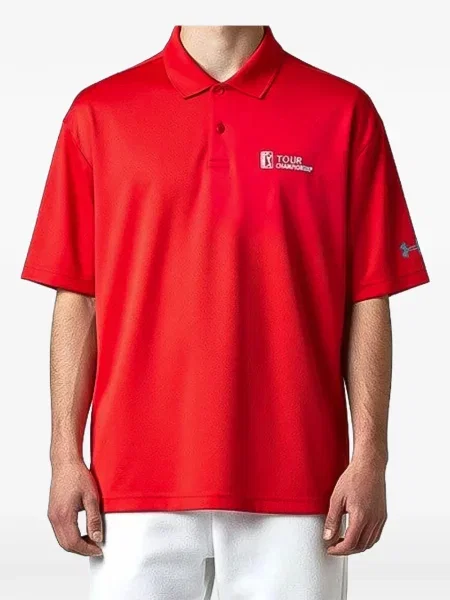 Koszulka polo Under Armour czerwona