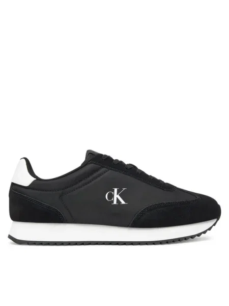 Sneakerși Calvin Klein Jeans negru