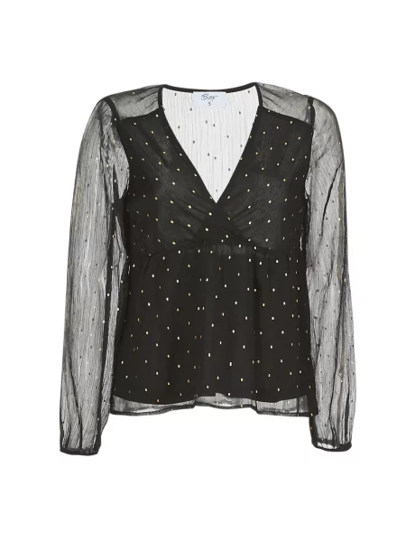 Top Betty London črna