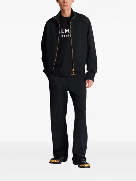 Tricou Balmain cu imagine negru