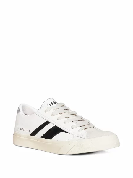 Sneakerși Pro-keds din piele clasici alb