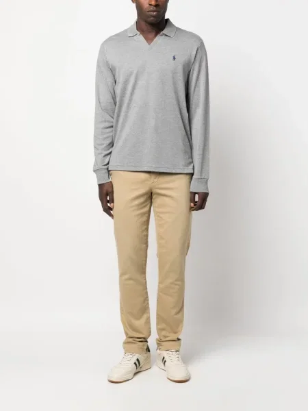Polo marškinėliai Polo Ralph Lauren su gobtuvu žalia
