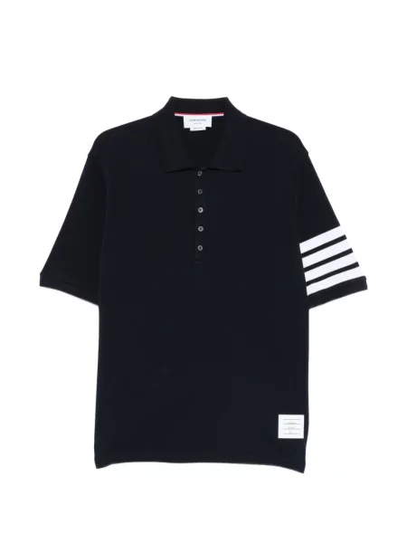 Csíkos pólóing Thom Browne kék