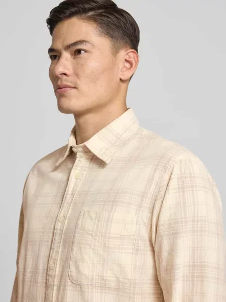 Koszula casualowa o kroju regular fit z czystej bawełny Selected Homme biała