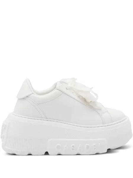 Маратонки Casadei с перли бяло