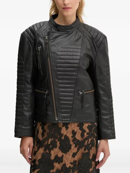 Geanta de piele Munthe negru