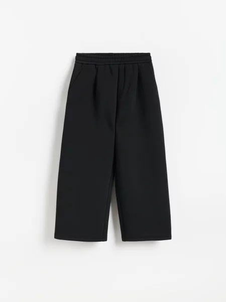 Reserved Pantaloni din tricot negru
