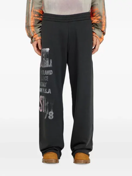Pantaloni sport Diesel negru
