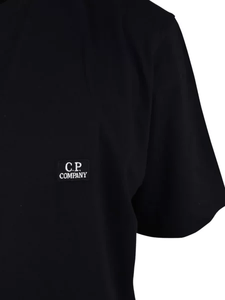 Μπλούζα C.p. Company με αυτόγραφο μαύρο