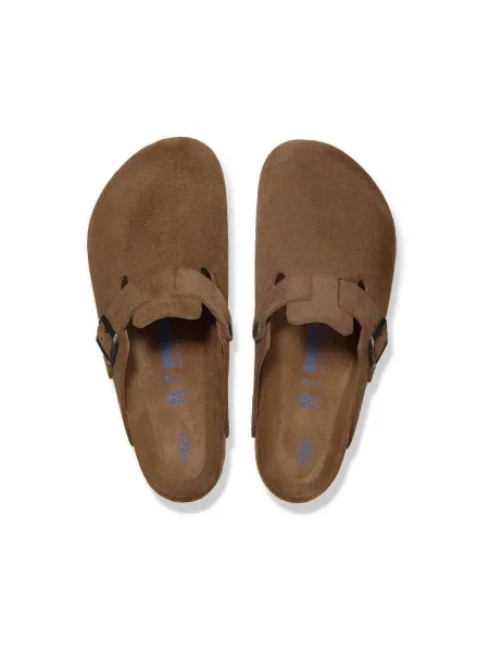BIRKENSTOCK Papucs Boston karamell barna