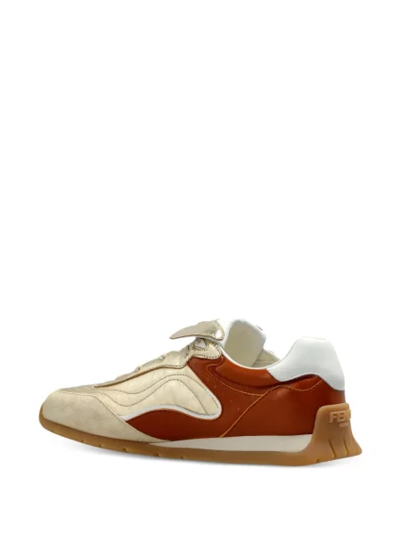 Sneakerși Fendi auriu