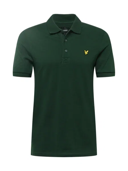 Lyle & Scott Tricou verde pin galben negru