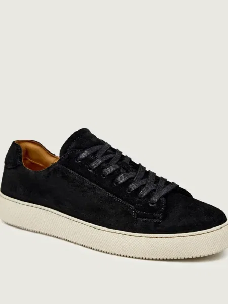 TIGER OF SWEDEN Sneakers Salas 2 | piele întoarsă negru