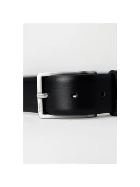 Curea Boss Black din piele negru