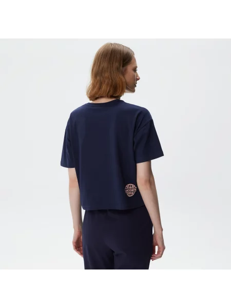 Футболка Lacoste синяя