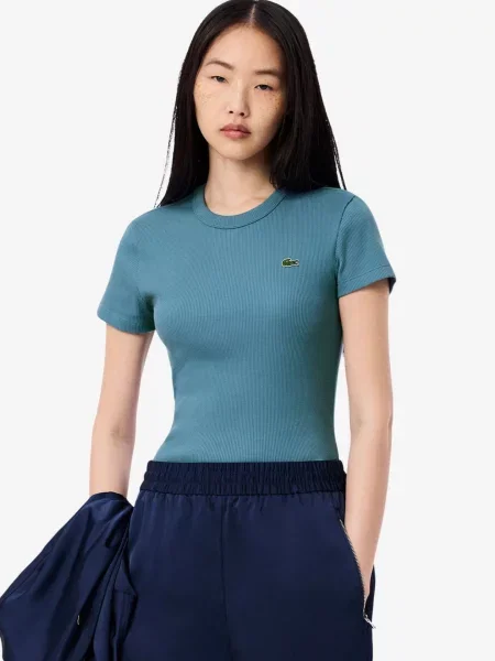 Футболка Lacoste блакитна