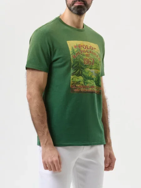 Футболка Polo Ralph Lauren зелена