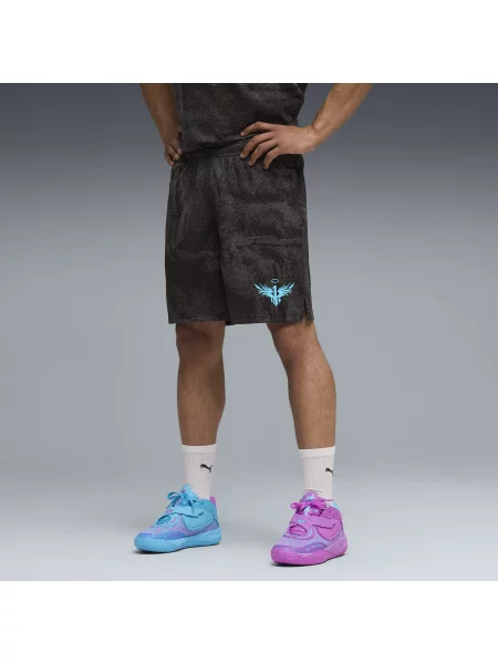 PUMA szorty dzianinowe Melo × Hive 7" Odzież S czarny