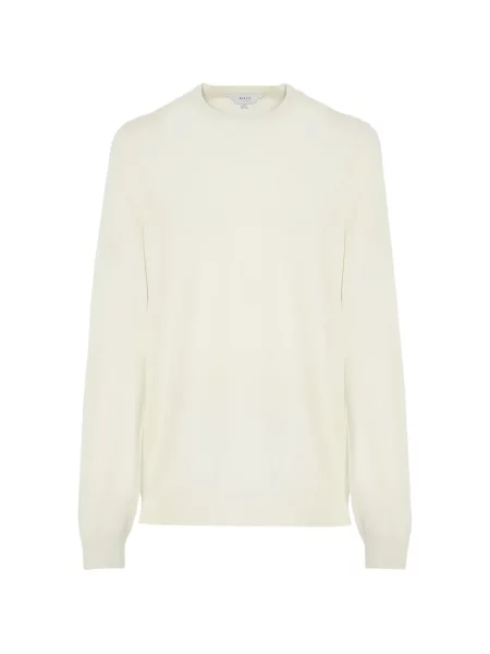 Lung hanorac crewneck Malo cu decolteu rotund