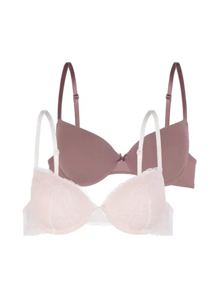 Dorina Sutien CHLOE mauve alb
