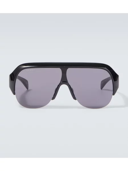 Ochelari de soare Gucci fără toc negru