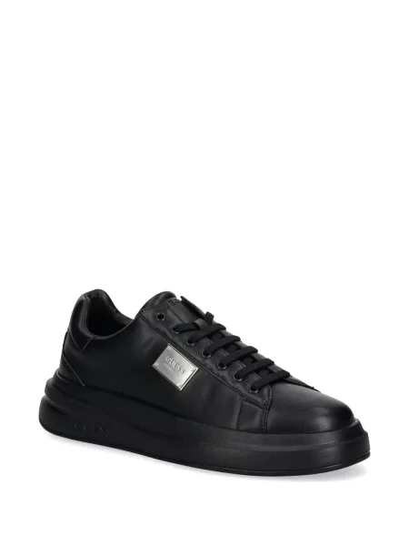 Sneakersy Guess skórzane czarne
