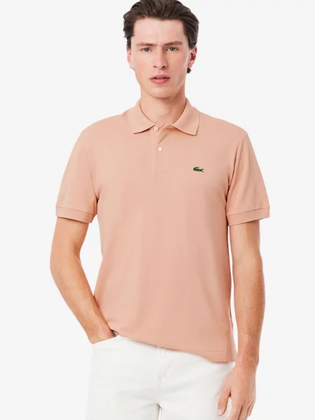 Поло Lacoste розовое