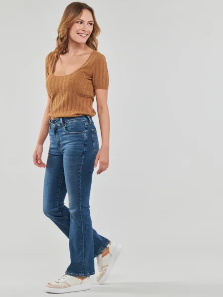 Blugi evazați Levi's® cu talie înaltă albastru