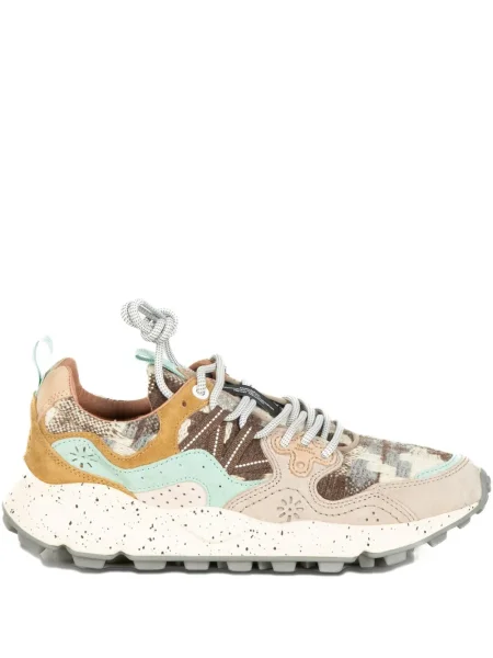 Sneakerși Flower cu model floral cu imagine