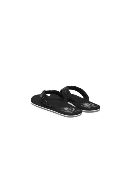 Tommy Hilfiger Žabky Patch Hilfiger Beach Sandal čierna