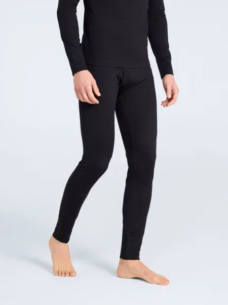 Bielizna termoaktywna Animal z wełny merino czarna