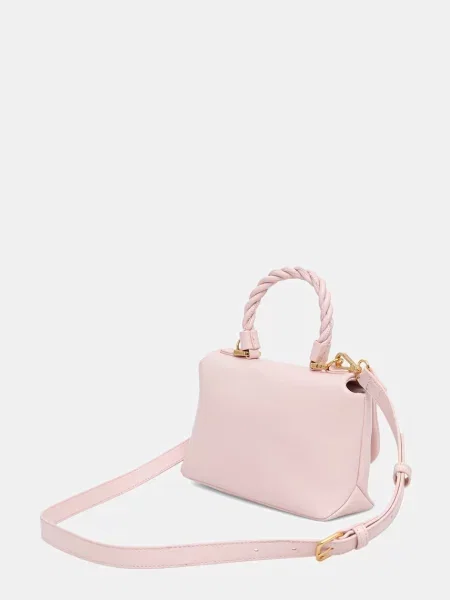 Кожаная сумка через плечо Love Moschino
