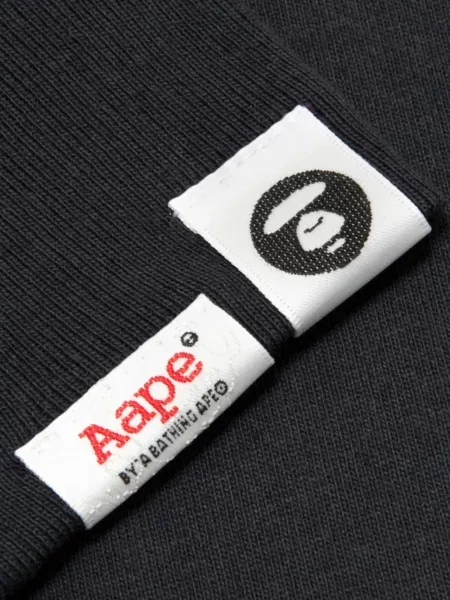 Pulover Aape By A Bathing Ape cu imagine negru