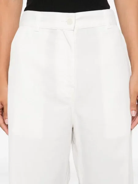 Pantaloni The Row alb