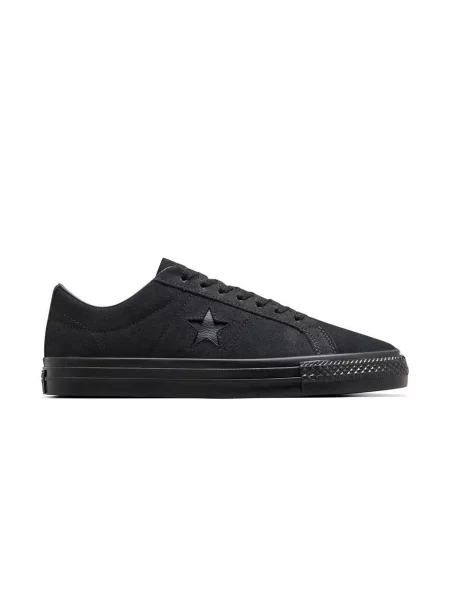 Converse tenisówki zamszowe One Star Pro czarne
