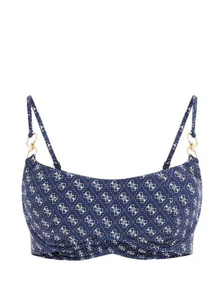 Bikini Guess cu imagine albastru