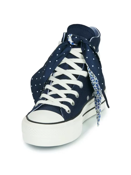 Členkové topánky Converse modrá