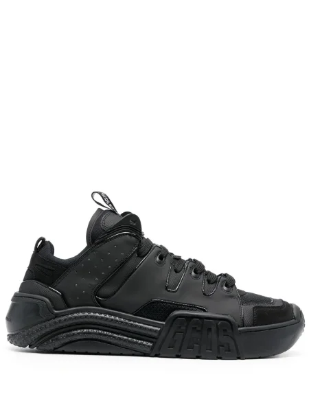 Sneakerși Gcds cu șireturi din dantelă negru