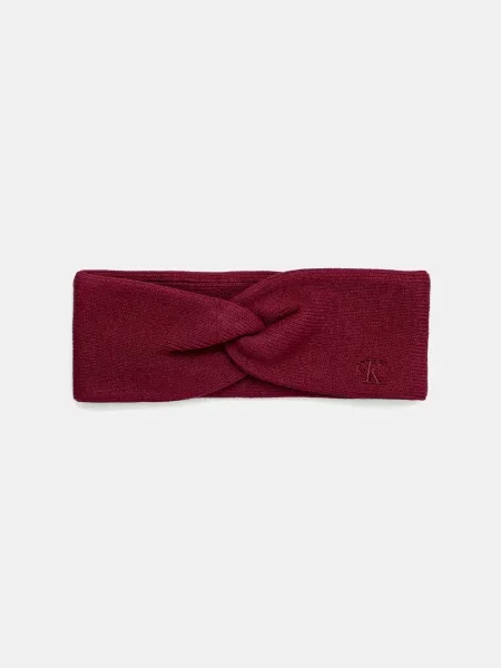 Шапка Calvin Klein винено червено