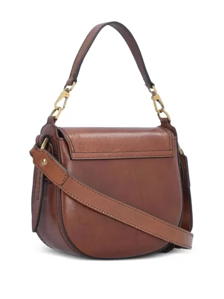 Geanta crossbody The Bridge din piele maro