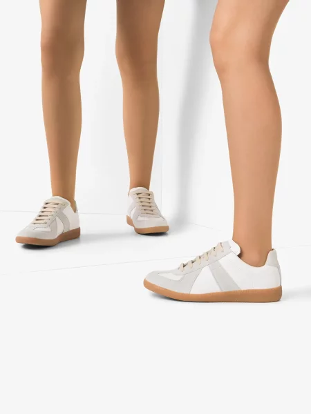 Sneakersy Maison Margiela białe