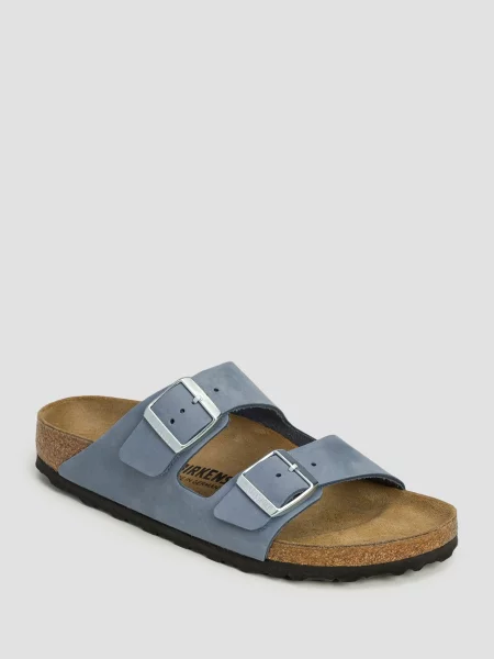 Birkenstock klapki Arizona niebieski
