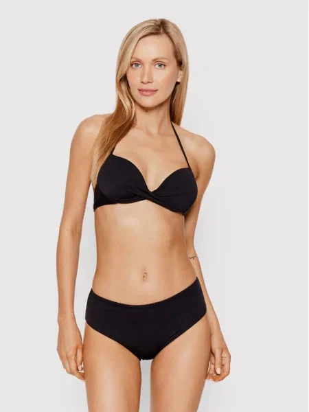 United Colors Of Benetton Bikini partea de jos negru