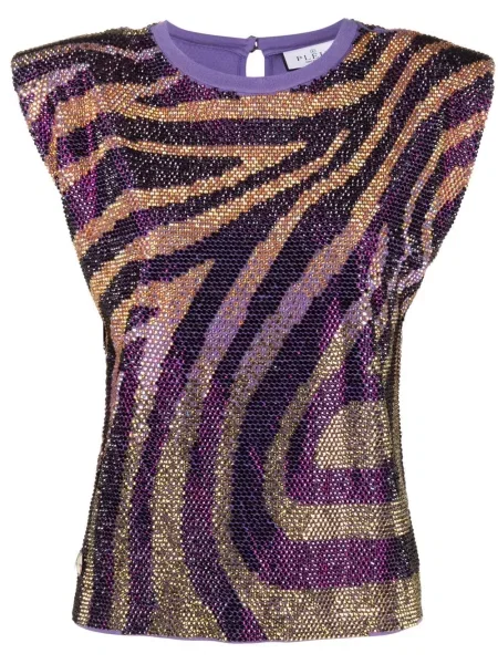 Tricou Philipp Plein de cristal