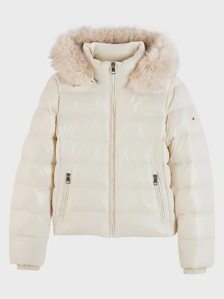 Пуховик Tommy Hilfiger білий